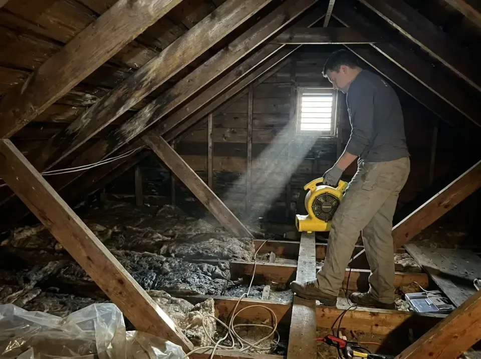 attic-water-damage-drying-proc-007 — frequently asked questions, Emergency Water Extraction & 24/7 Flood Response in Placita…